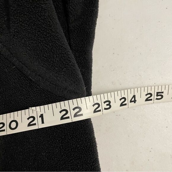 COLUMBIA VINTAGE Womens Black Full zip High Neck Fleece Jacket / Sweater sz Med - Picture 6 of 7